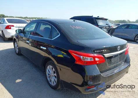 2018 Nissan Sentra Sv из США, поврежденный, VIN 3N1AB7AP6JY205481